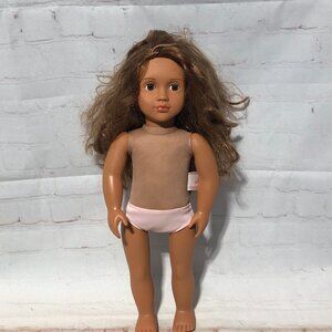 Our Generation By Battat Brown Hair With Brown Eyes 18” Doll